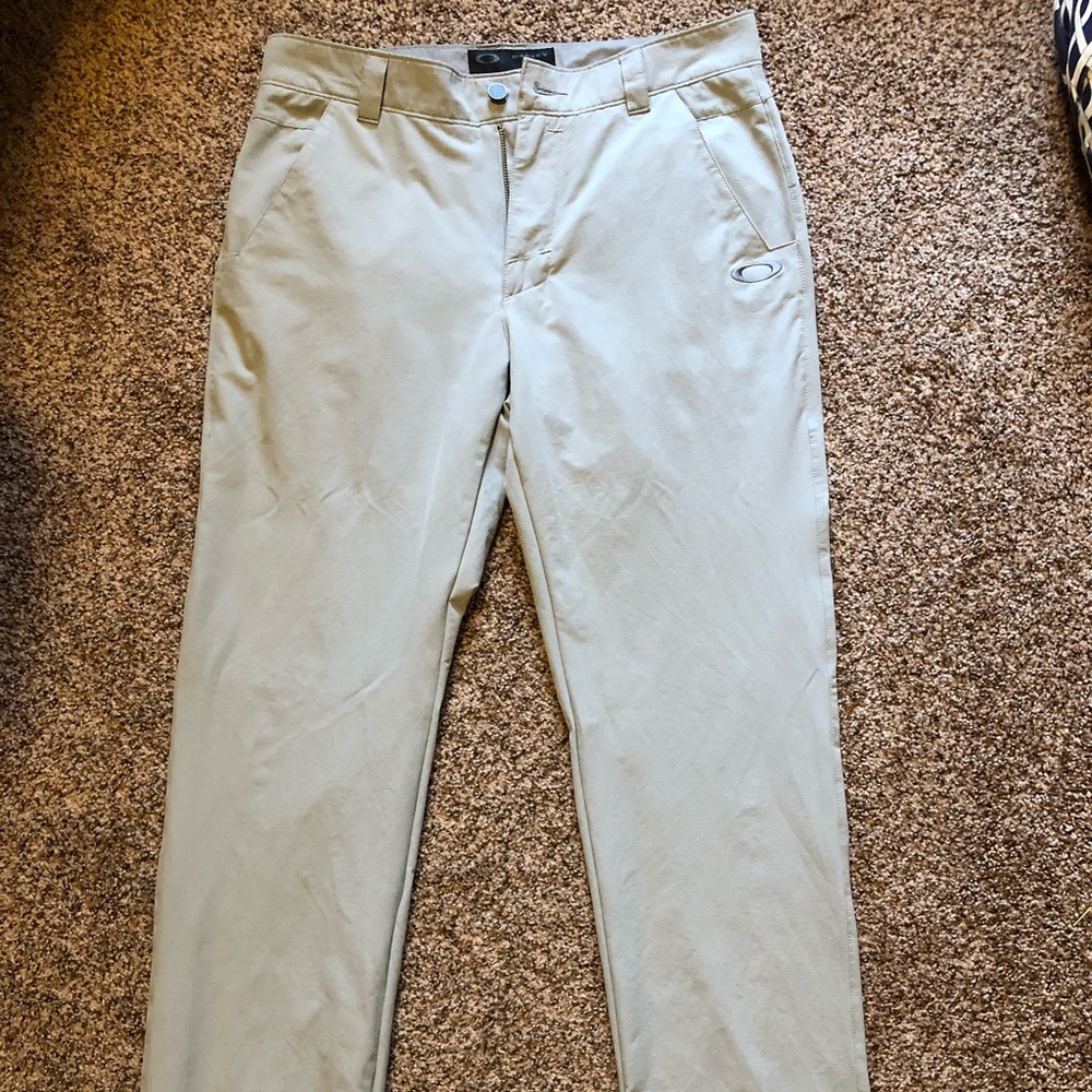 Men’s Oakley Take Golf Pants 2.5 in Stone Gray